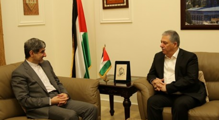 دبور يستقبل السفير الايراني في لبنان