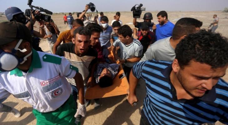 محدث: "7" إصابات برصاص الاحتلال شرق المحافظة الوسطى