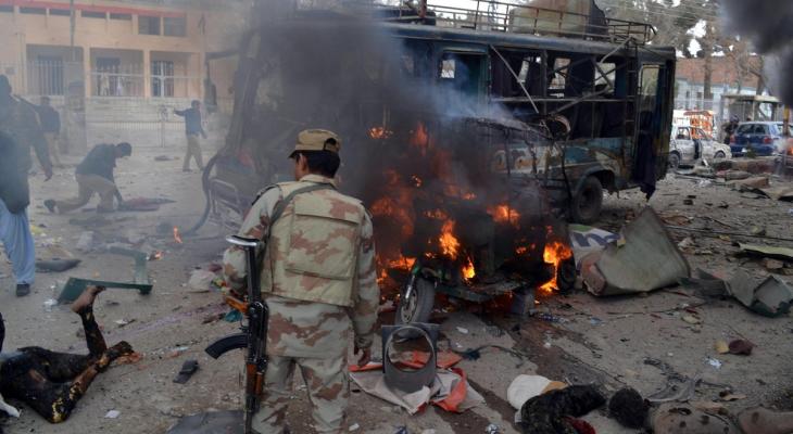 "داعش" يُعلن مسؤوليته عن تفجير باكستان