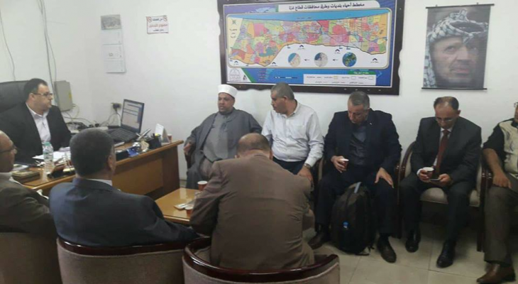وزير الأوقاف يصل غزة عبر معبر بيت حانون لمتابعة عمل الوزارة
