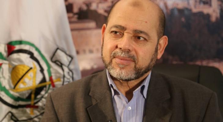 أبو مرزوق يطالب بوقف التنسيق الأمني بعد "الفيتو" الأميركي