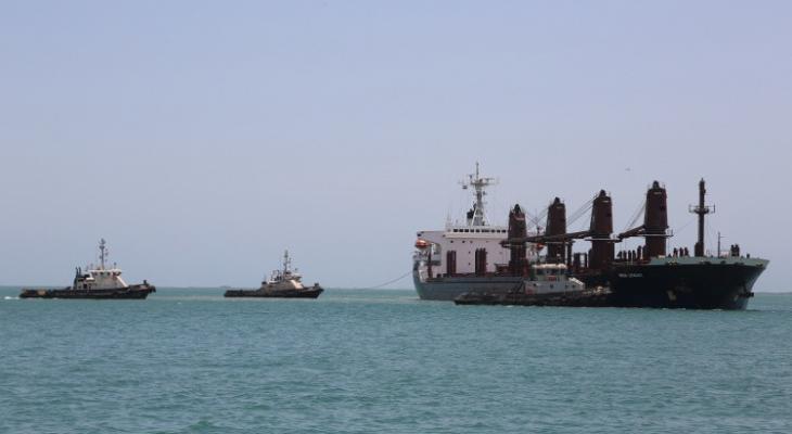 سفينة إماراتية محملة بالغاز الطبيعي ترسو على شواطئ غزة قريباً