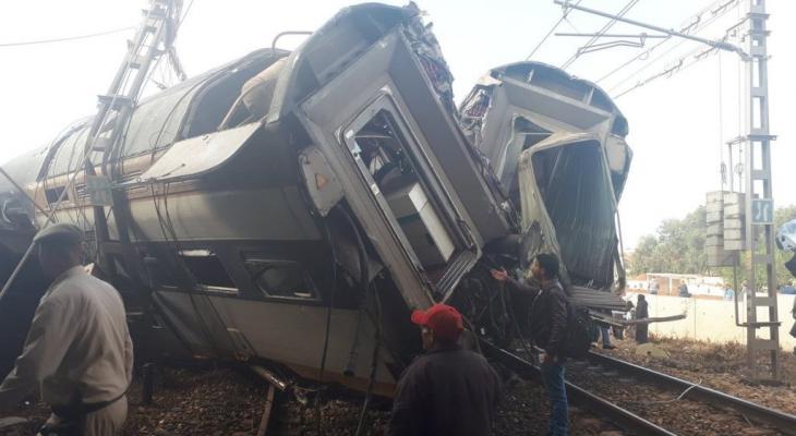 مصرع 7 أشخاص وإصابة 86 بحادث القطار في المغرب