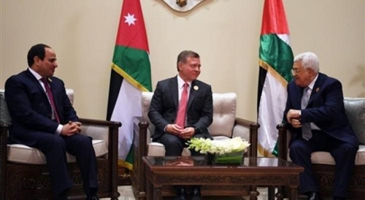 مصر والأردن تؤكدان على حل الدولتين والمبادرة العربية