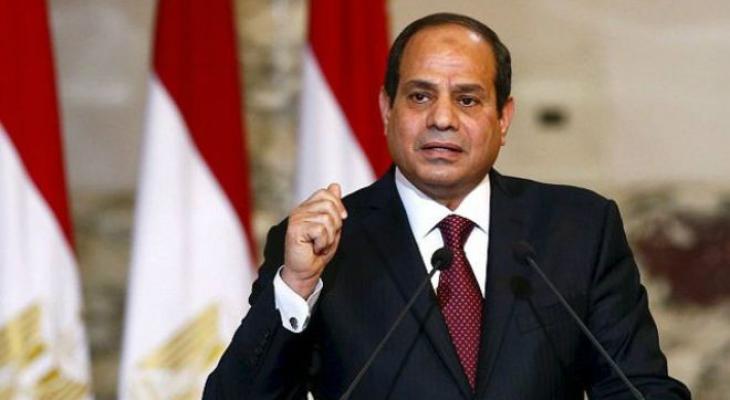 السيسي يدعو الفلسطينيين للتوحد والاستعداد لقبول التعايش مع الإسرائيليين 