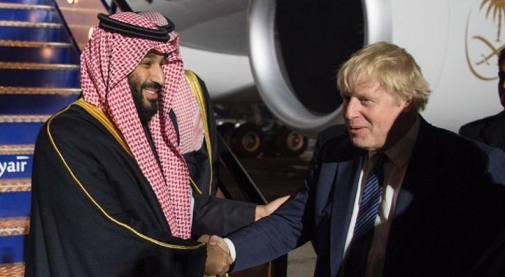 ولي العهد السعودي يصل إلى لندن على رأس وفد كبير