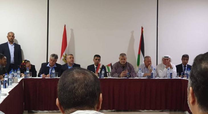 تفاصيل لقاء وفد المخابرات المصرية والهيئة العليا لمسيرات العودة بغزة