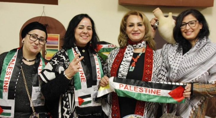 لجنة المرأة   "الفلسطينية " بالتعاون مع الجالية في "النمسا" تنظم بازارا خيريا