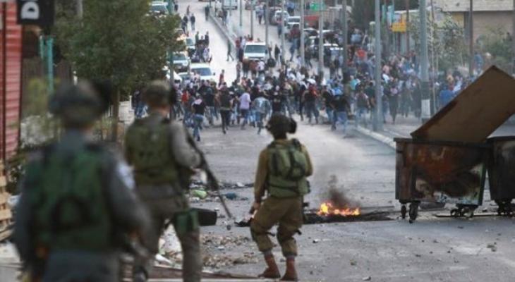 الاحتلال يقمع مسيرة تضامنية مع القدس قرب المدخل الشمالي للبيرة