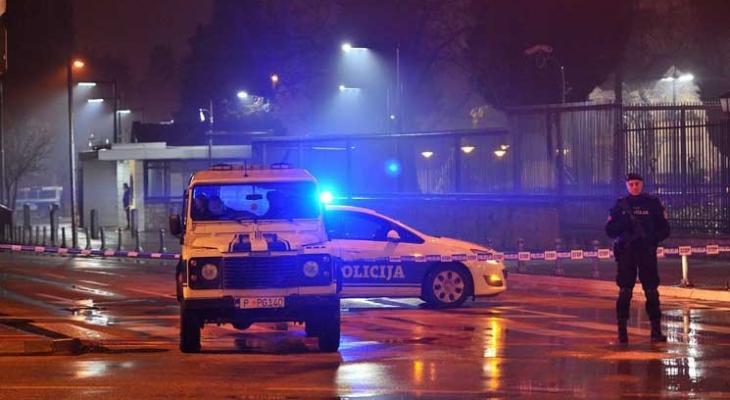 تفجير انتحاري أمام السفارة الأمريكية في الجبل الأسود