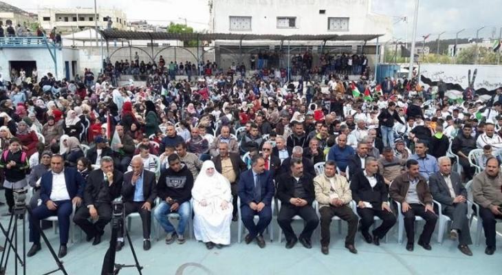 إحياء فعاليات الذكرى الـ 15 لمجزرة مخيم جنين
