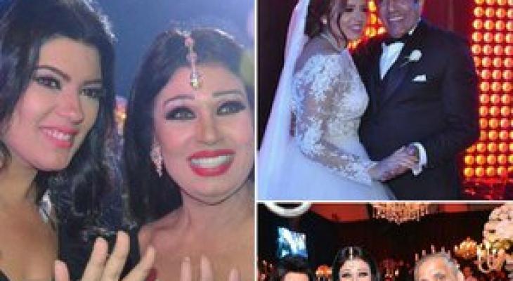 بالفيديو : فيفي عبده تشعل حفل زفاف ابنة أحمد صيام بوصلة رقص