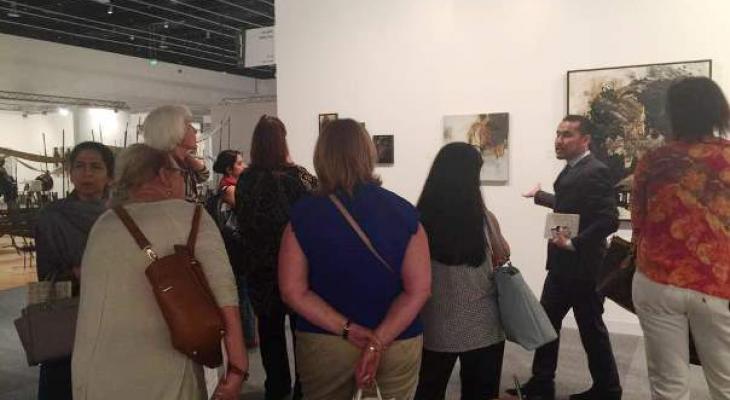 الفن الفلسطيني يشهد إقبالاً واسعاً خلال معرضي أبو ظبي وإسطنبول الدوليين