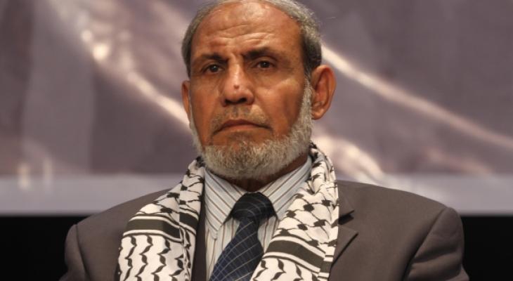 الزهار يكشف عن توجه مصري للقاء وفد من حماس في القاهرة قريباً