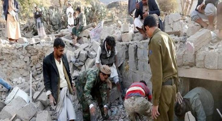 عشرات القتلى والجرحى بغارات للتحالف العربي على اليمن.jpg