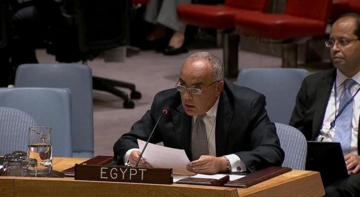 مندوب مصر: "قطر" لا تتفهم التزامات الدول الأعضاء في الأمم المتحدة