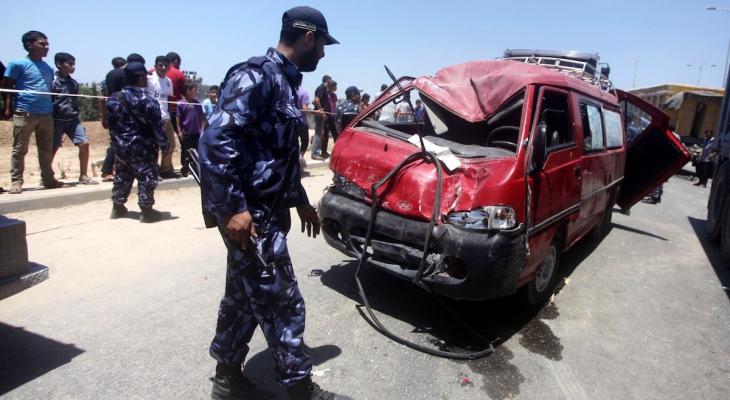 3 إصابات في حوادث سير متفرقة بغزة