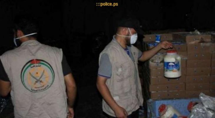 مباحث التموين تضبط مواداً غذائية فاسدة بخانيونس