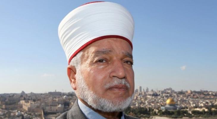 المفتي العام يحذر من خطورة الدعوات اليهودية لاقتحام الأقصى.jpg