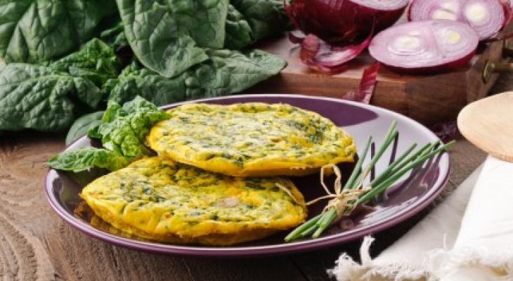 Omelet-with-spinach