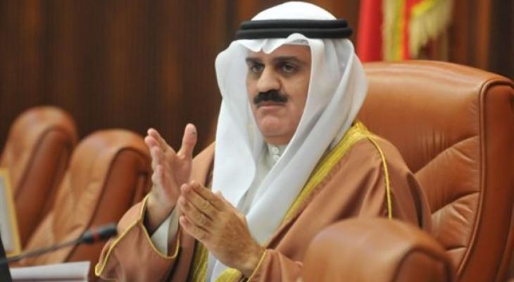 رئيس مجلس نواب البحرين يؤكد عمق العلاقات الفلسطينية البحرينية