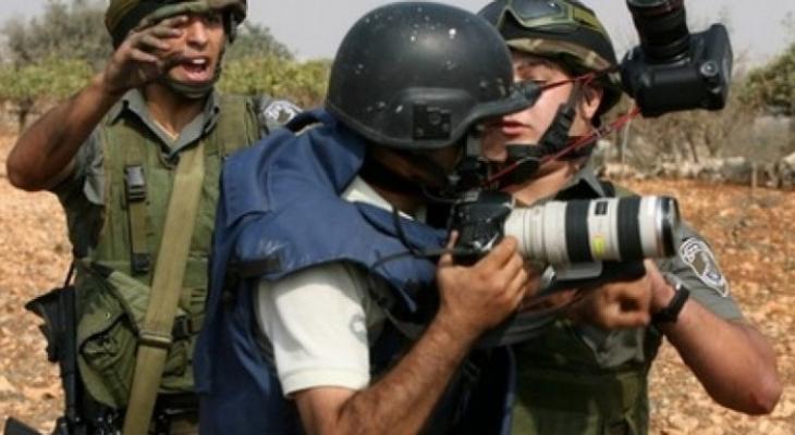 انتهاكا إسرائيليا بحق الصحفيين خلال أيلول الماضي.jpg