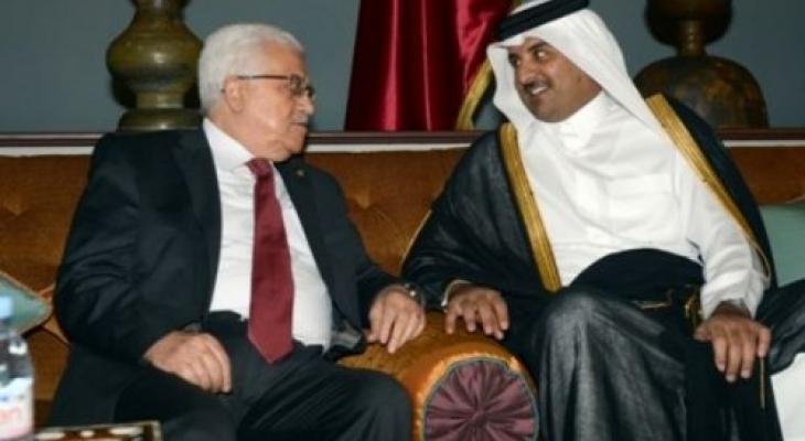 الرئيس يجتمع مع أمير قطر.jpg