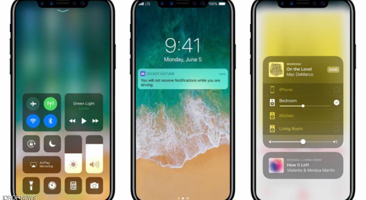 شاشة آيفون 8.. ستسعد عشاق هواتف أبل