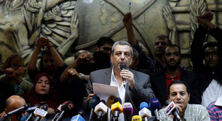 اجتماع طارئ لمجلس نقابة صحافيي مصر بعد حكم حبس قلاش