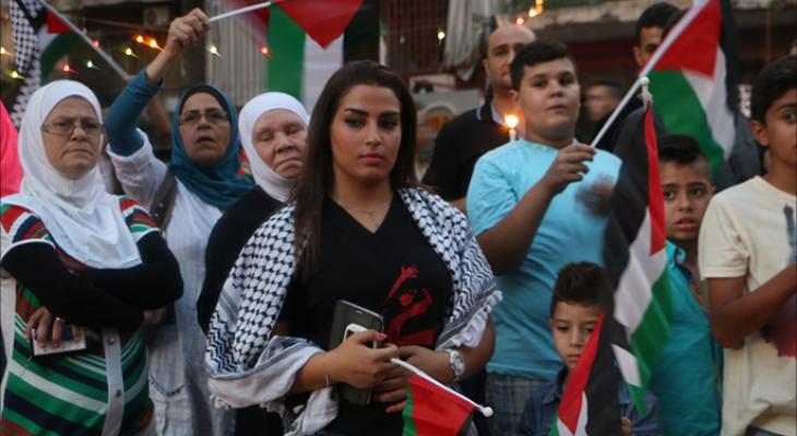 تظاهرة تضامنية مع فلسطيني الـ 48 في لبنان