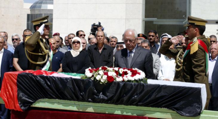 جانب من تشييع جثمان المناضلة ذياب (1)