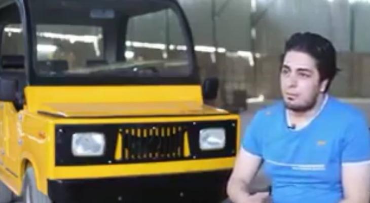 بالفيديو:  شاب مصري يُصمم سيارة بديلاً عن "التوك توك"