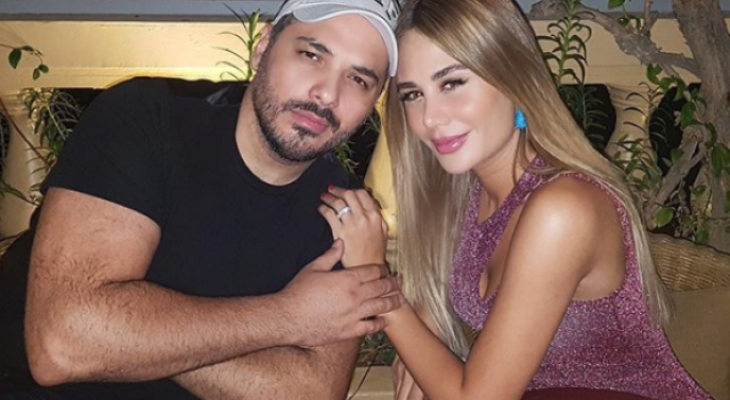 بالصور : داليدا ببطن منتفخ .. فهل ينتظر رامي عياش مولوده الثاني؟