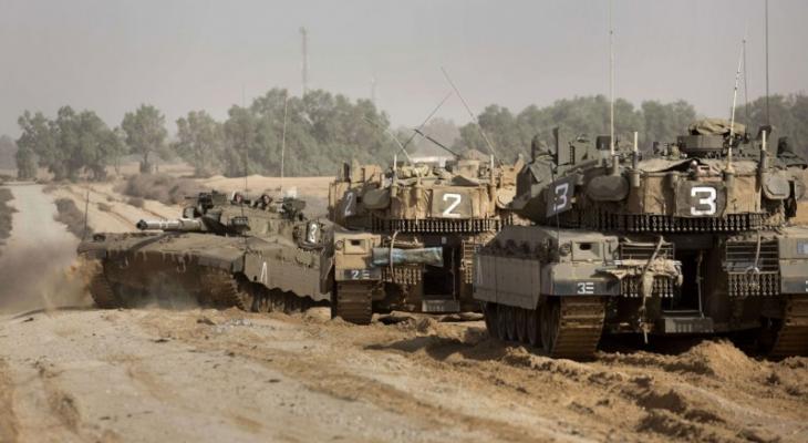 توغل محدود لقوات الاحتلال شرق القرارة جنوب قطاع غزة.jpg