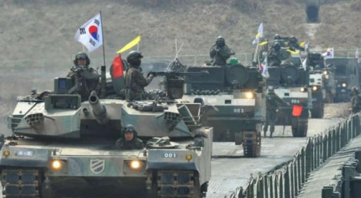 مناورات عسكرية أمريكية كورية وسط توتير مع كوريا الشمالية.jpg