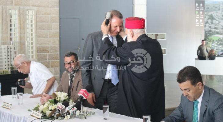 بالصور: حفل تكريم بشار المصري بالميدالية السامرية للسلام والانجازات الإنسانية 