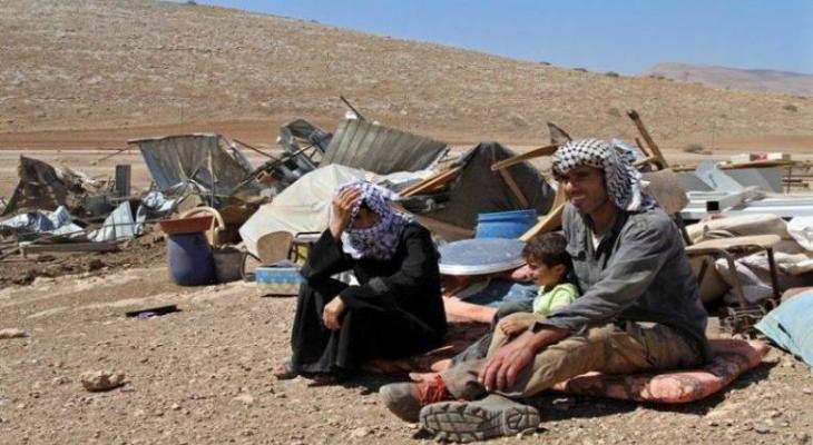 الاحتلال يوقف بناء بركسات قيد الإنشاء في الأغوار