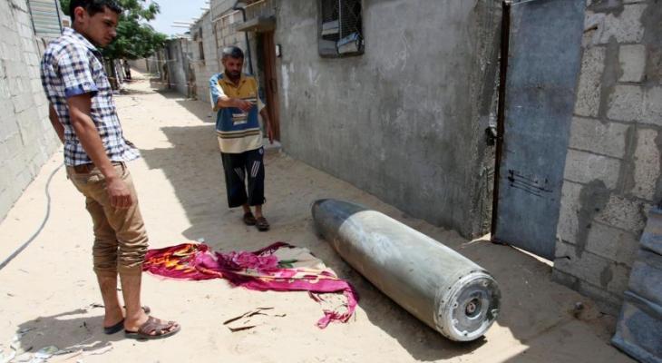 29 طن مواد متفجرة مخلفات العدوان الأخير على قطاع غزة