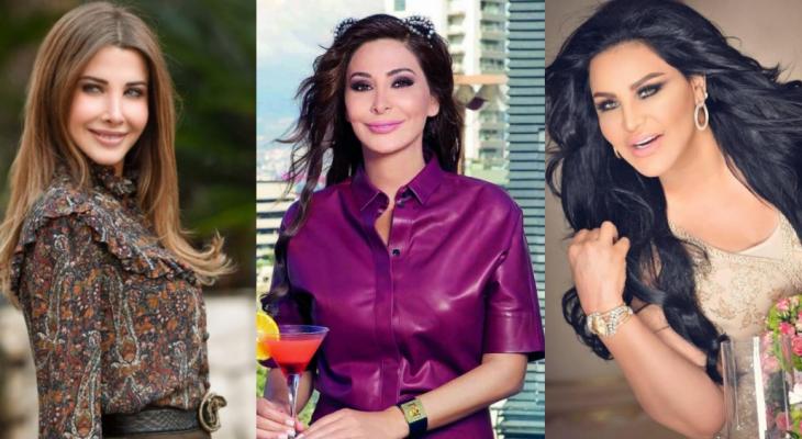 أحلام و  إليسا ونانسي عجرم