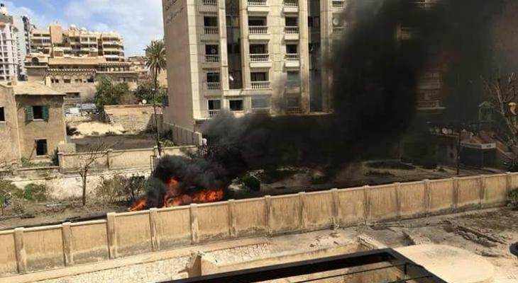 بالصور: نجاة مدير أمن "الإسكندرية" بمصر من تفجير استهدف موكبه 
