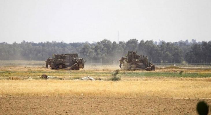 آليات الاحتلال تتوغل شمال قطاع غزة