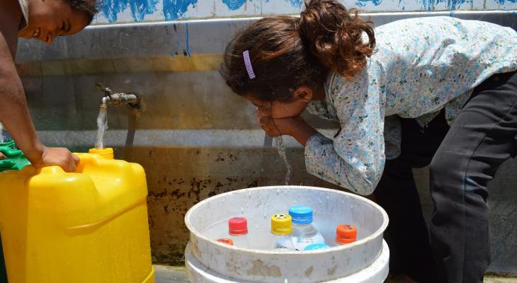 السفير الشوبكي: 97% من مياه قطاع غزة غير صالحة للشرب