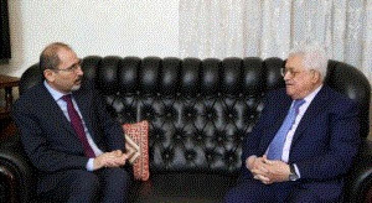 الرئيس يستقبل في عمان وزير الخارجية الأردني.JPG