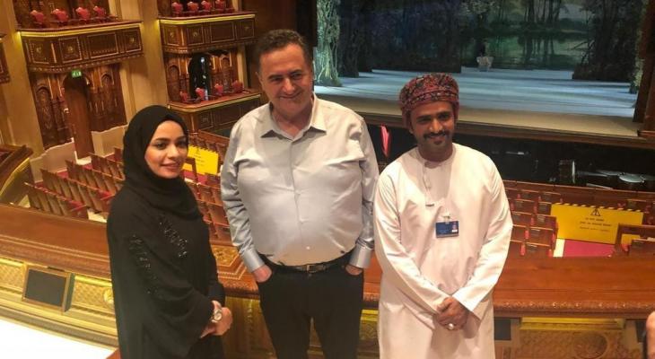 وزير الاستخبارات الإسرائيلية في عمان
