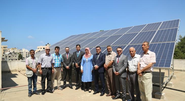 جوال و جمعية عطاء فلسطين يفتتحان مشروع تزويد جمعية بنك الدم بنظام الطاقة الشمسية
