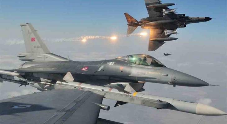 سلاح الجو التركي يشن غارات على شمال العراق