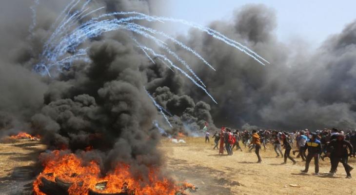 خبير يكشف أنواع الغاز المستخدم إسرائيليًا بحق متظاهري غزة