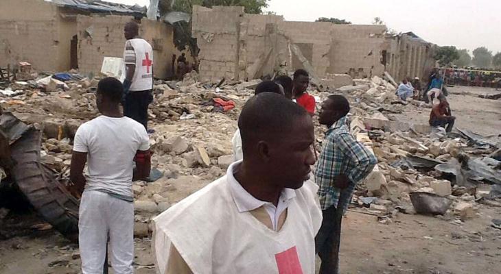 مقتل 12 شخصاً بتفجير انتحاري شرق نيجيريا