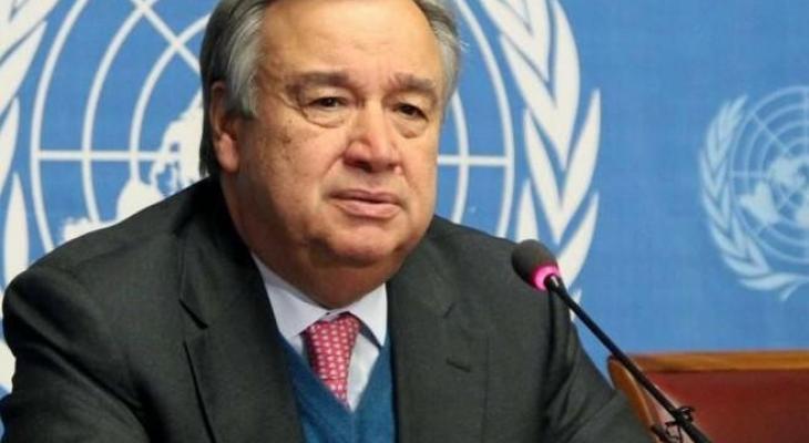 الأمين العام للأمم المتحدة يطالب المجتمع الدولي بتقديم الدعم الإنساني لغزة