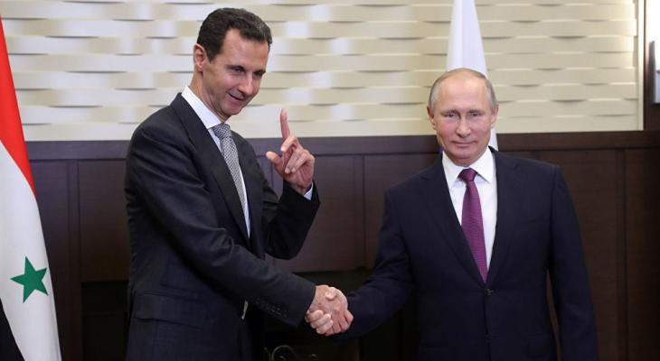 بوتين ينقل لـ"الأسد" عرضاً أمريكياً ينص على انسحاب إيران وحزب الله